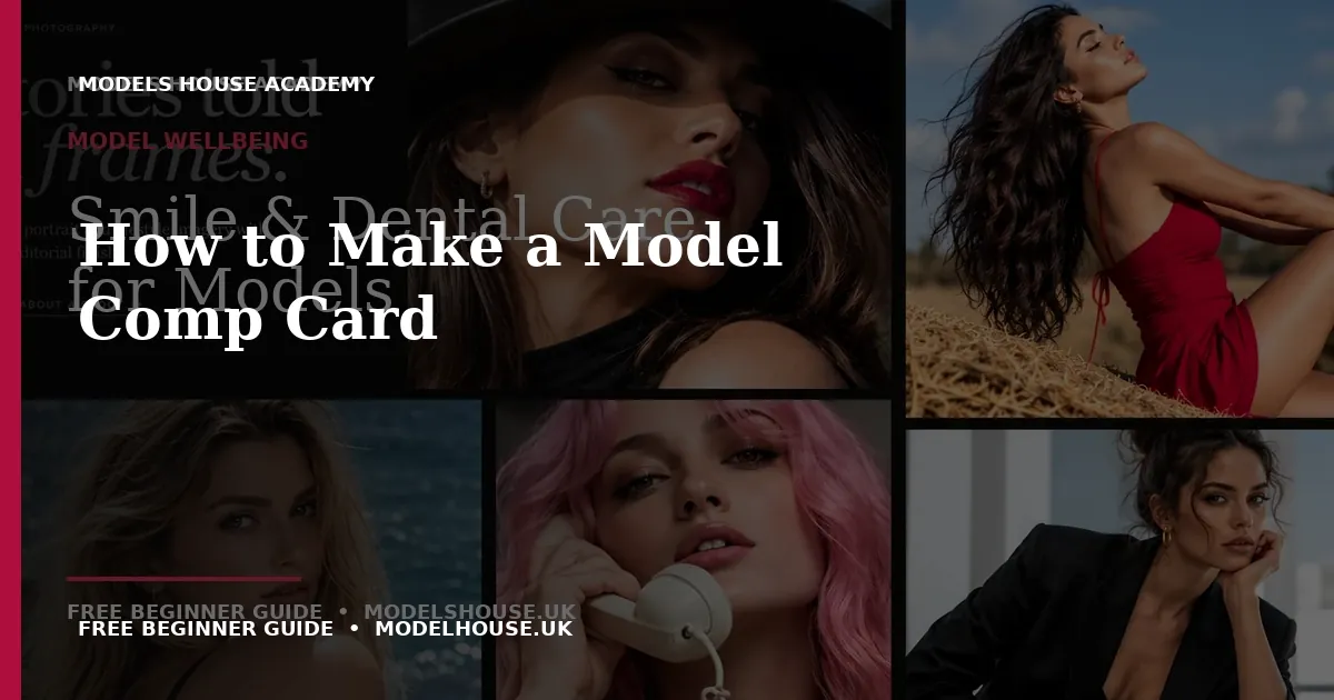 How to Make a Model Comp Card - Models House Academy