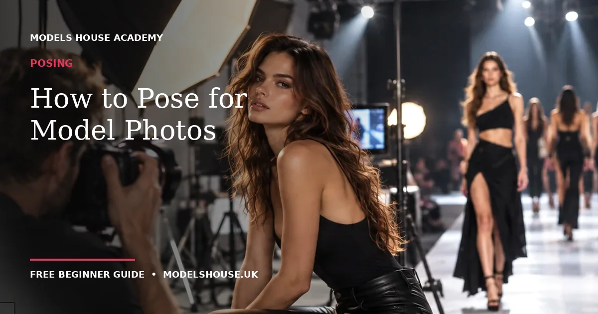 how to pose for model photos - Models House Academy