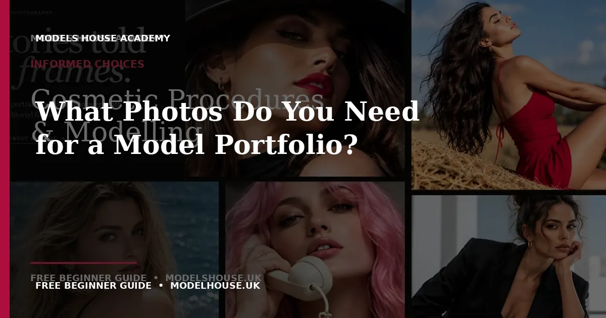 What Photos Do You Need for a Model Portfolio? - Models House Academy